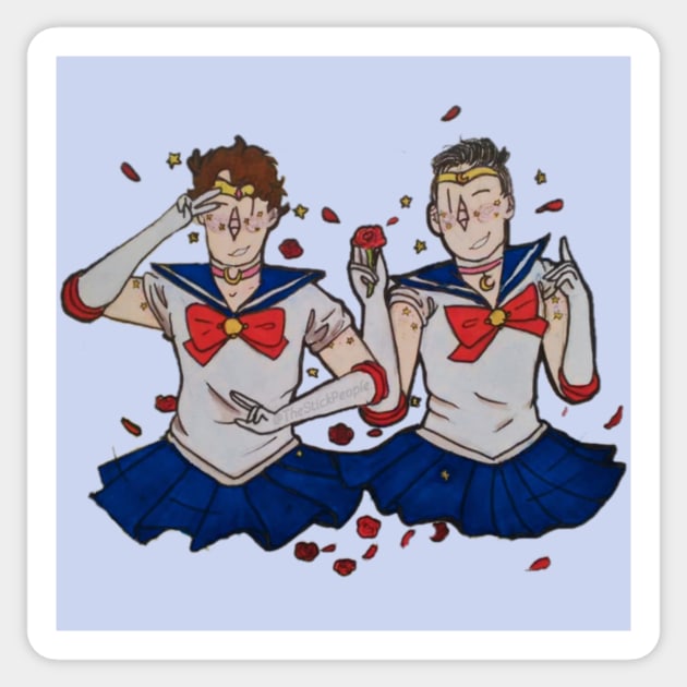 Sailor Phan Sticker by TheStickPeople